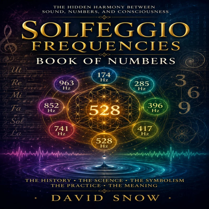 Portada: Solfeggio Frequencies: Book Of Numbers