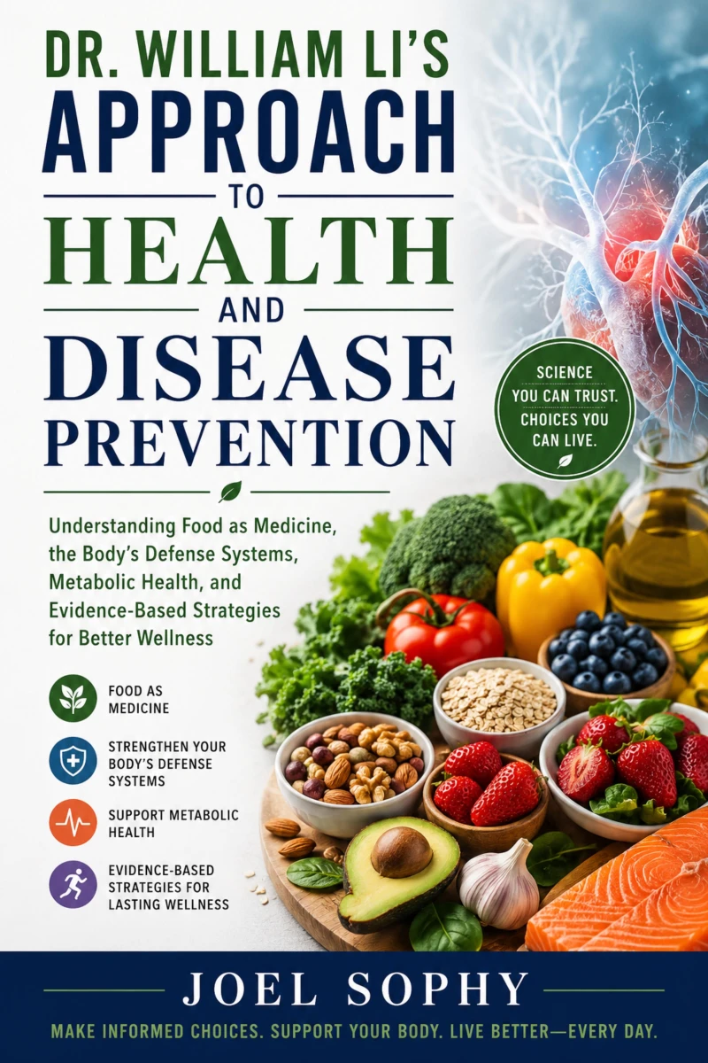 Portada: Dr. William Li’s Approach To Health And Disease Prevention
