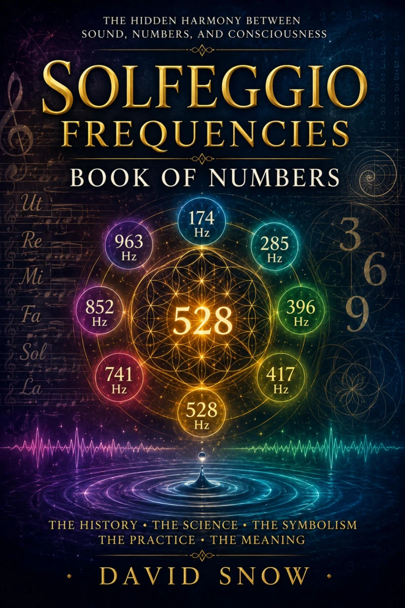 Portada: Solfeggio Frequencies: Book Of Numbers