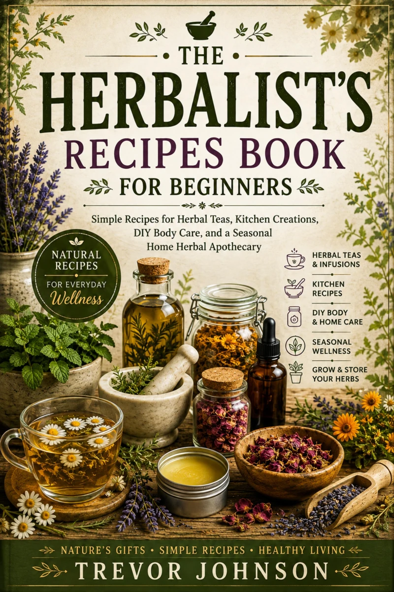 Portada: The Herbalist's Recipes Book For Beginners