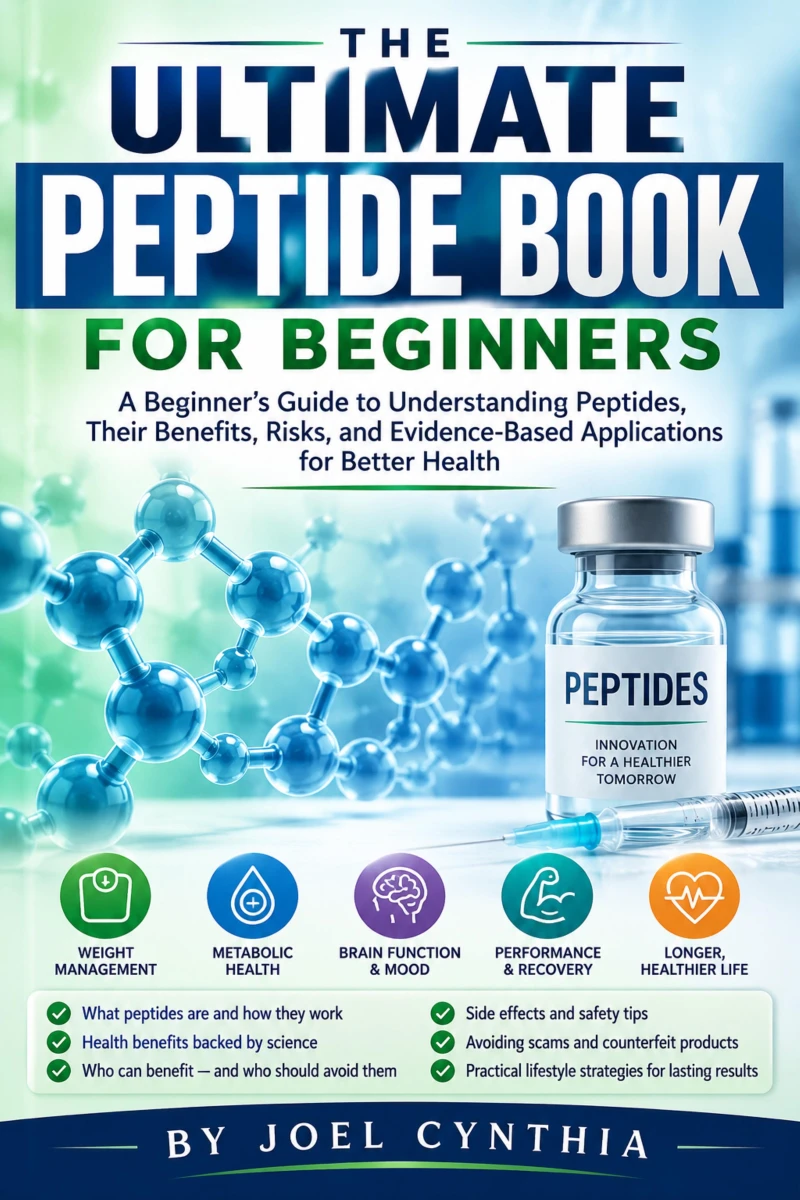 Portada: The Ultimate Peptide Book For Beginners