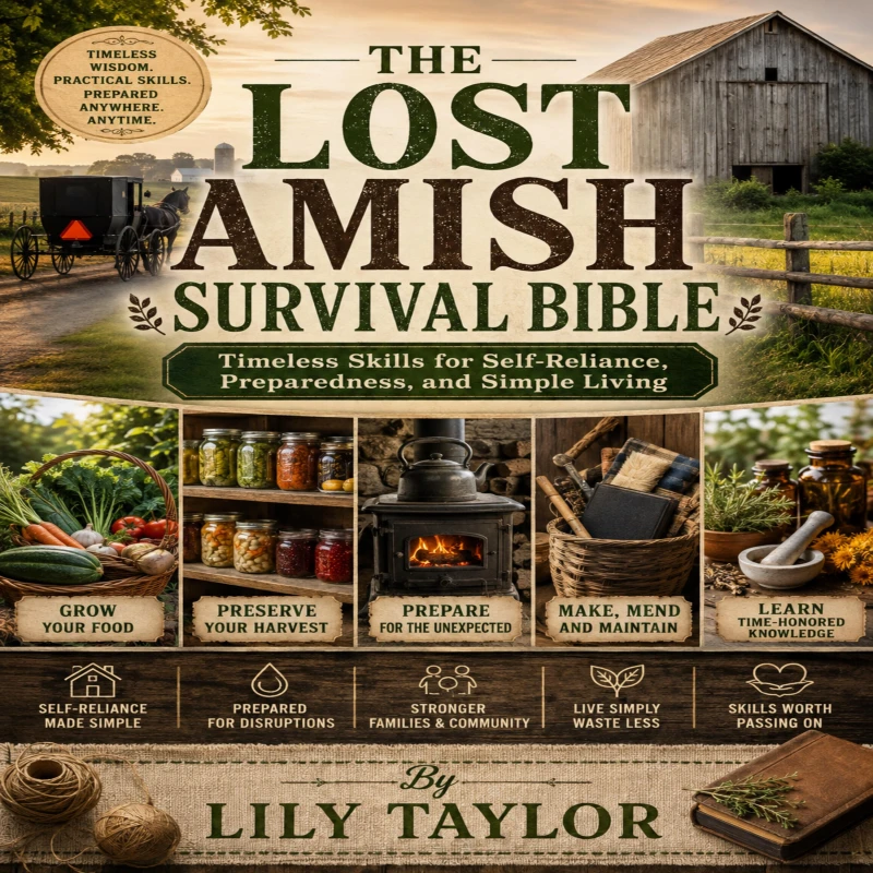 Portada: The Lost Amish Survival Bible