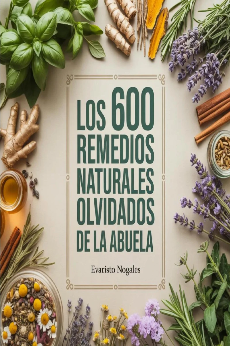 Portada: Los 600 Remedios Naturales Olvidados de la Abuela
