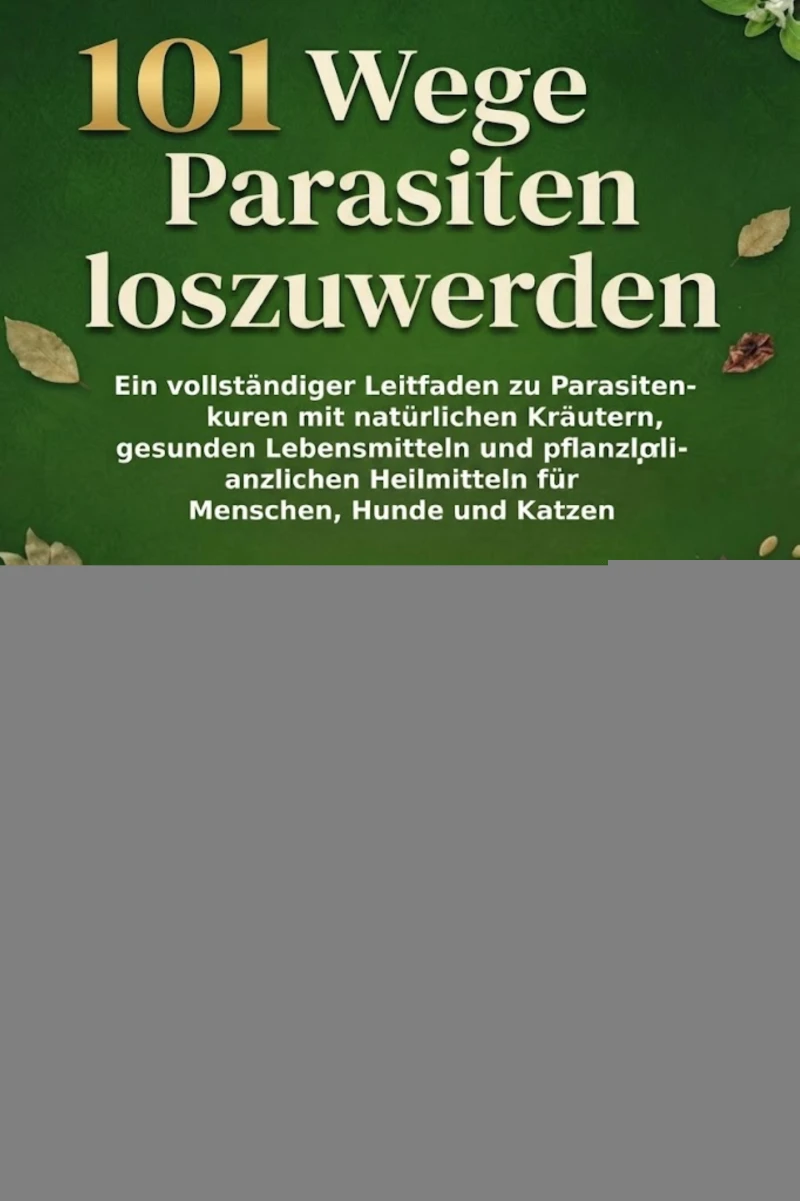 Portada: 101 Wege Parasiten loszuwerden