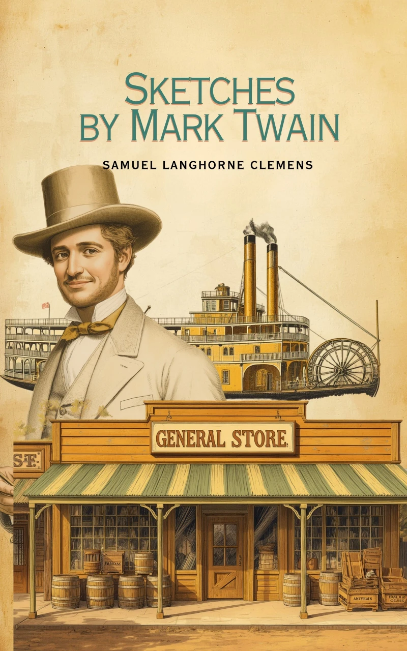 Portada: Sketches by Mark Twain