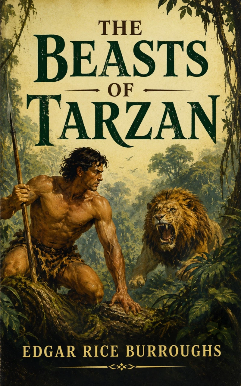 Portada: The Beasts of Tarzan