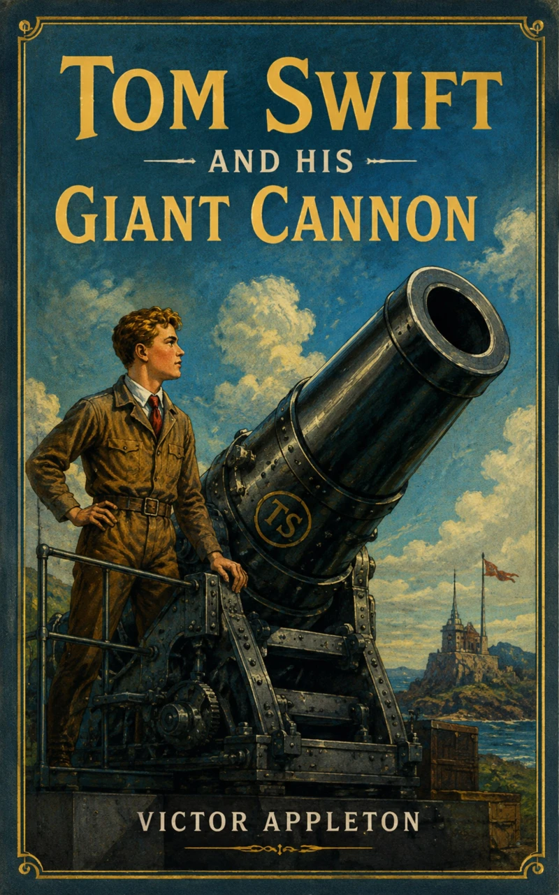 Portada: Tom Swift and His Giant Cannon