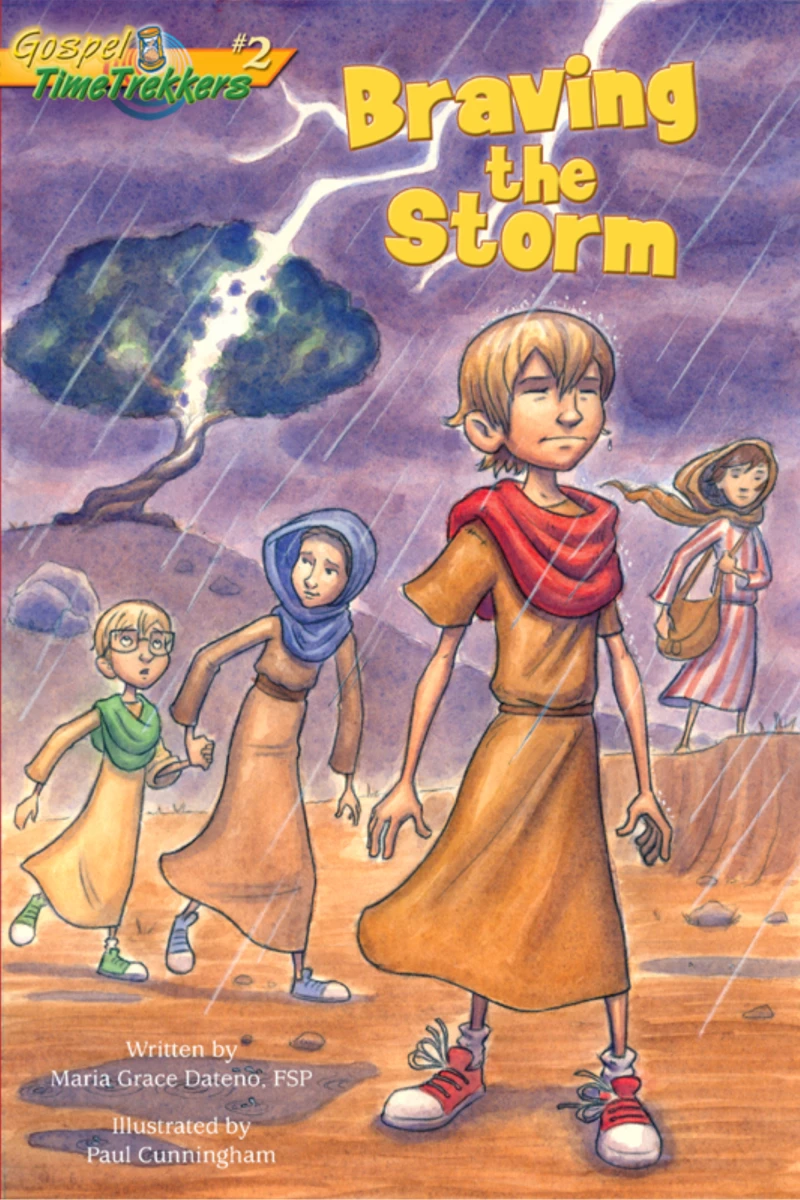 Portada: Braving the Storm (Gospel Time Trekkers #2)