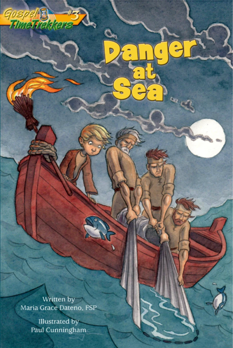 Portada: Danger at Sea (Gospel Time Trekkers #3)