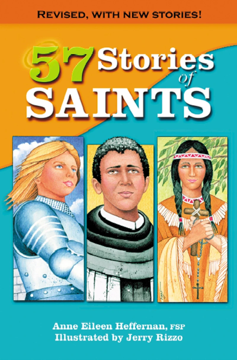 Portada: 57 Stories of Saints