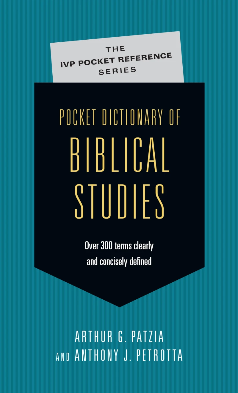 Portada: Pocket Dictionary of Biblical Studies