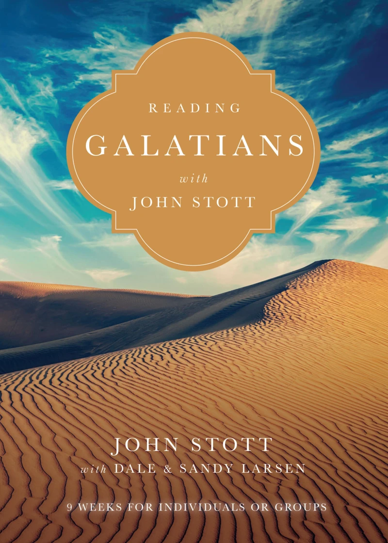 Portada: Reading Galatians with John Stott
