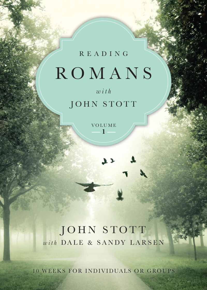 Portada: Reading Romans with John Stott