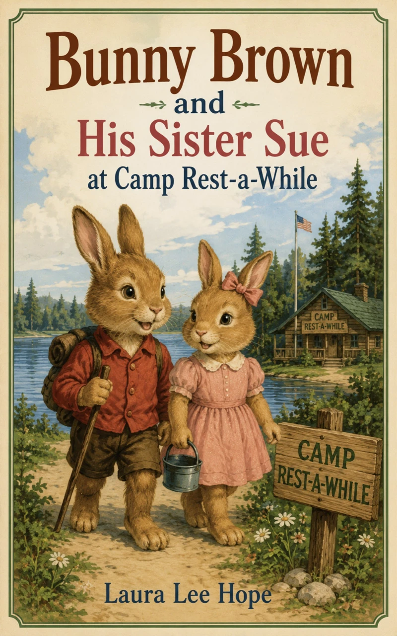 Portada: Bunny Brown and His Sister Sue at Camp Rest-a-While