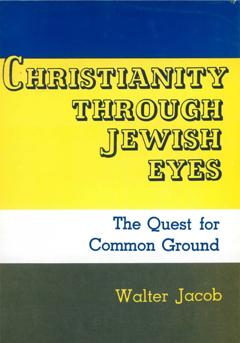 Portada: Christianity Through Jewish Eyes
