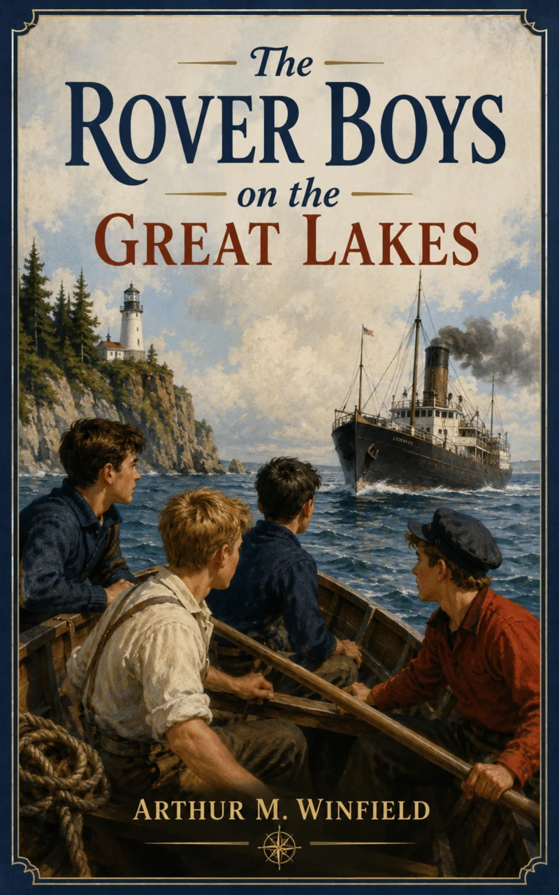 Portada: The Rover Boys on the Great Lakes