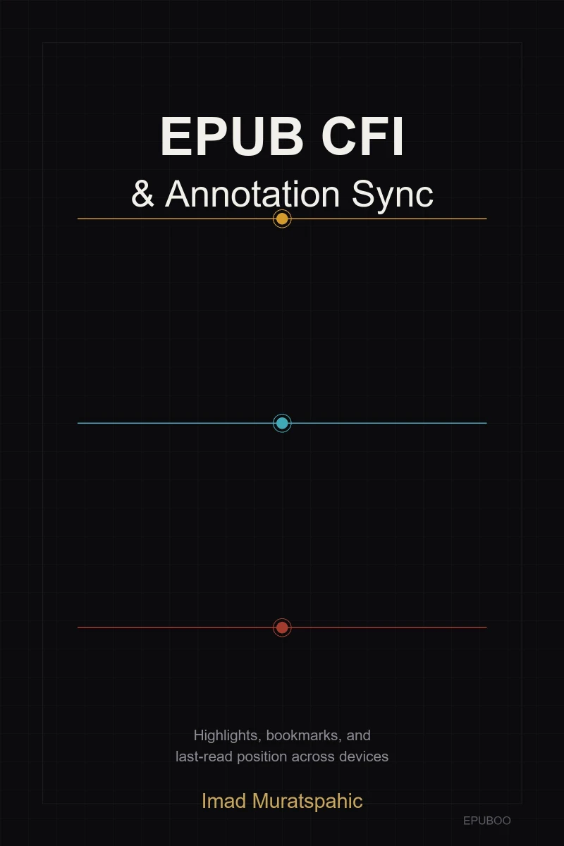 Portada: EPUB CFI & Annotation Sync
