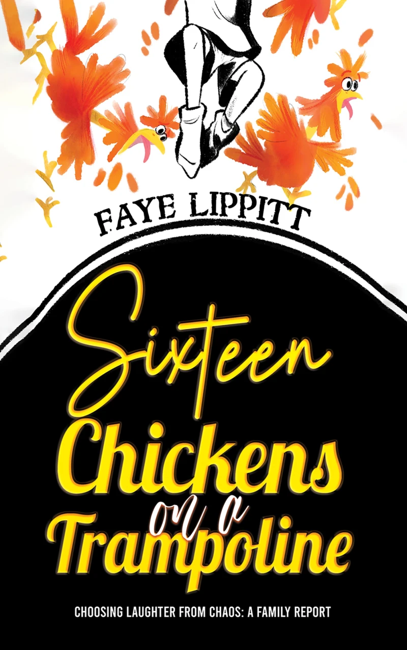 Portada: Sixteen Chickens on a Trampoline