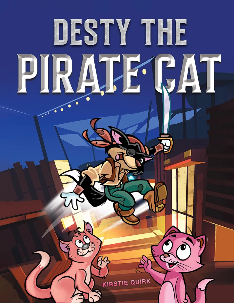Portada: Desty the Pirate Cat