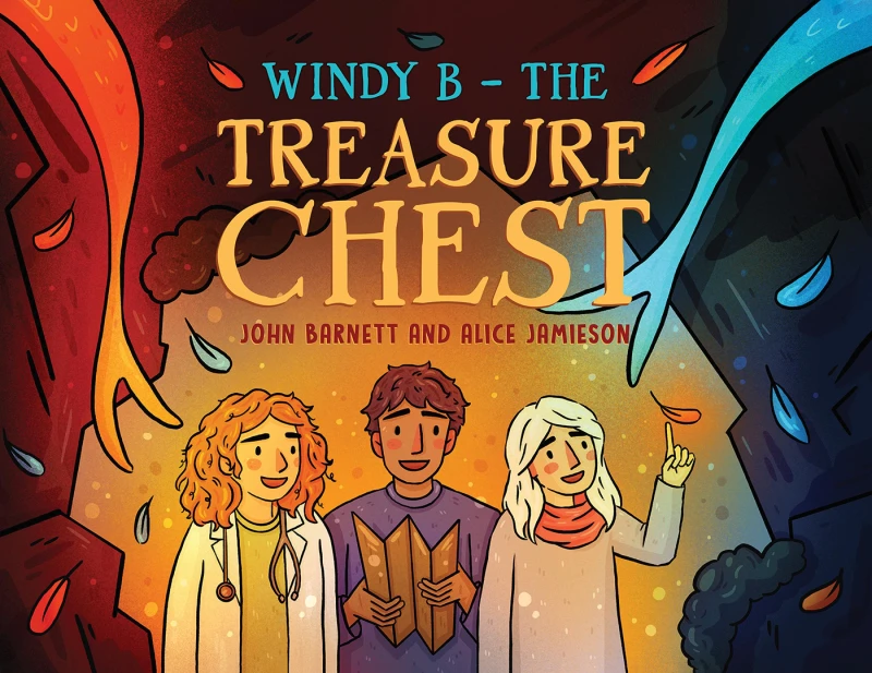 Portada: Windy B – The Treasure Chest