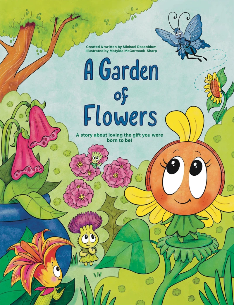 Portada: A Garden of Flowers