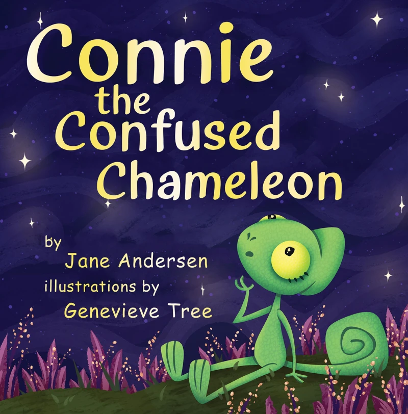 Portada: Connie the Confused Chameleon