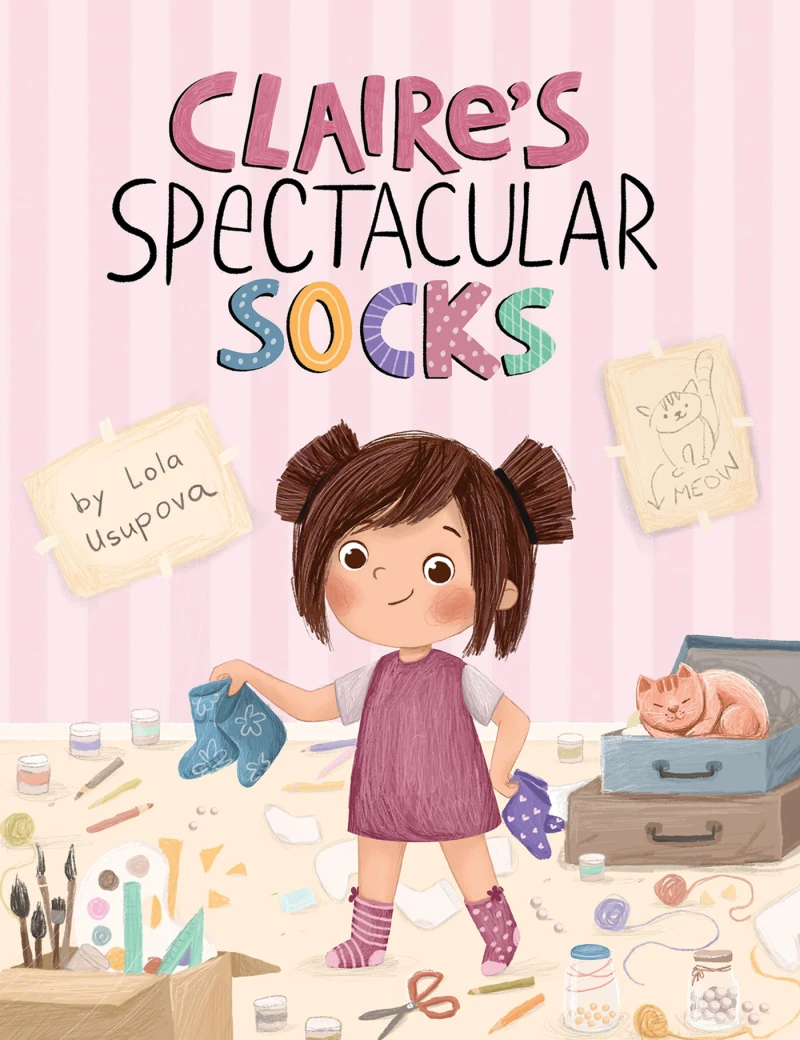 Portada: Claire's Spectacular Socks