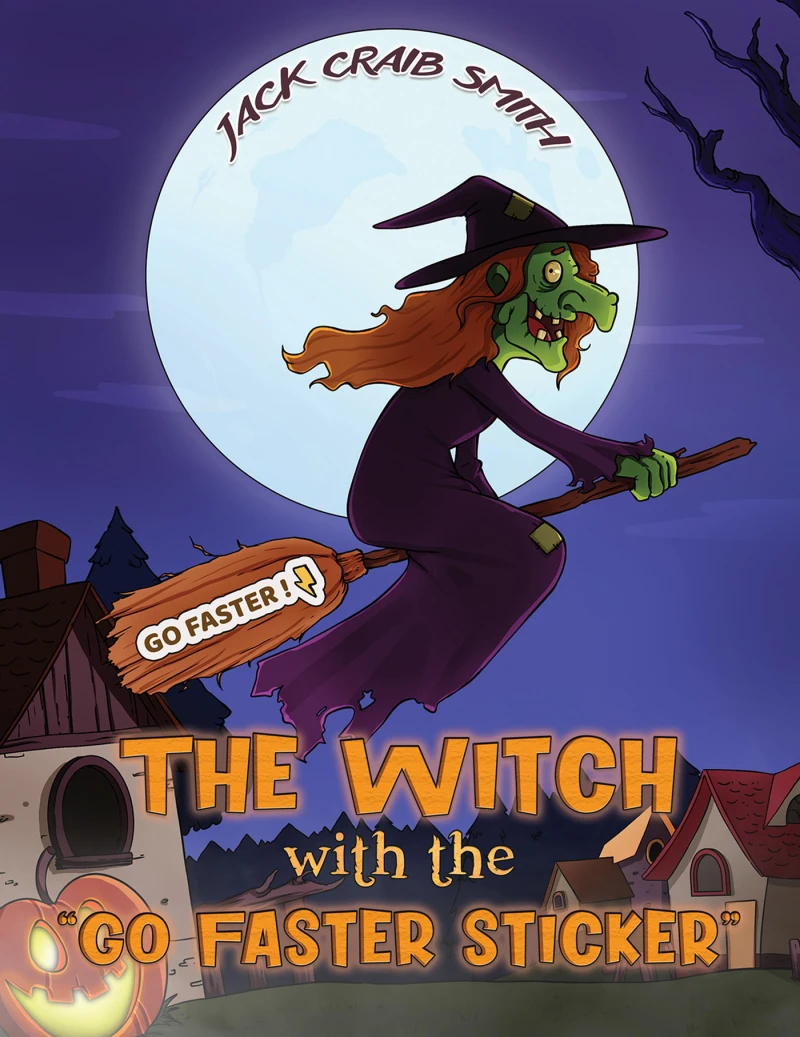 Portada: The Witch with the "Go Faster Sticker"