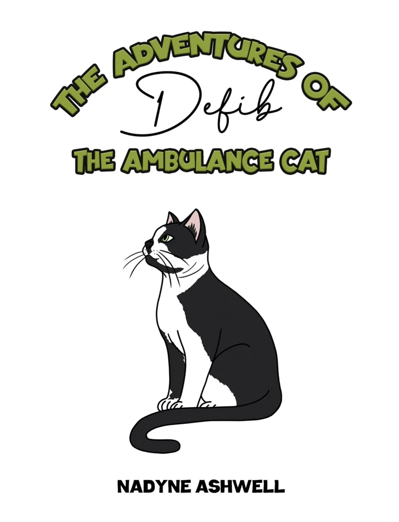 Portada: The Adventures of Defib the Ambulance Cat