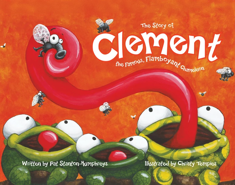 Portada: Clement the Famous, Flamboyant Chameleon