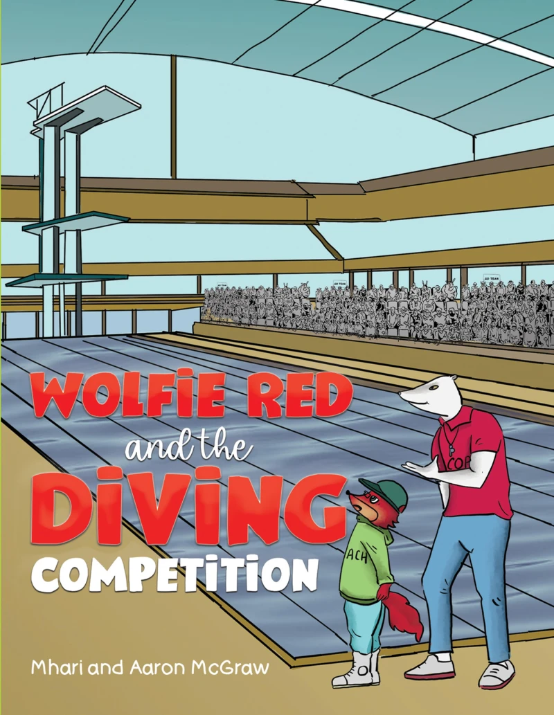Portada: Wolfie Red and the Diving Competition
