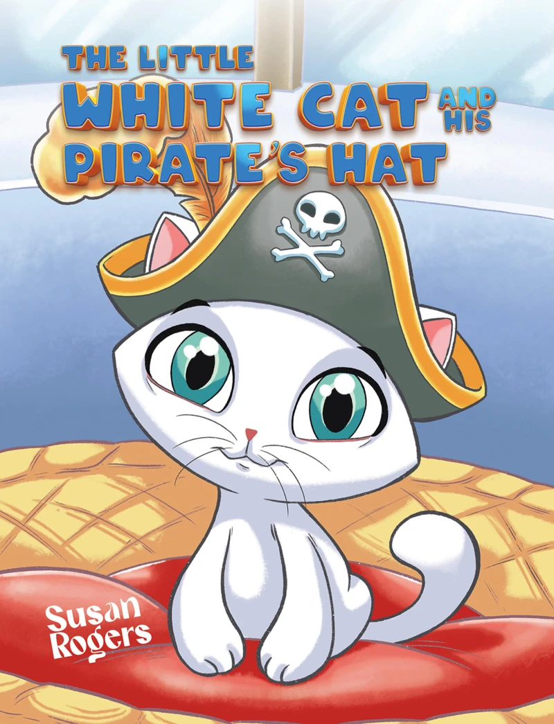 Portada: The Little White Cat and His Pirate's Hat