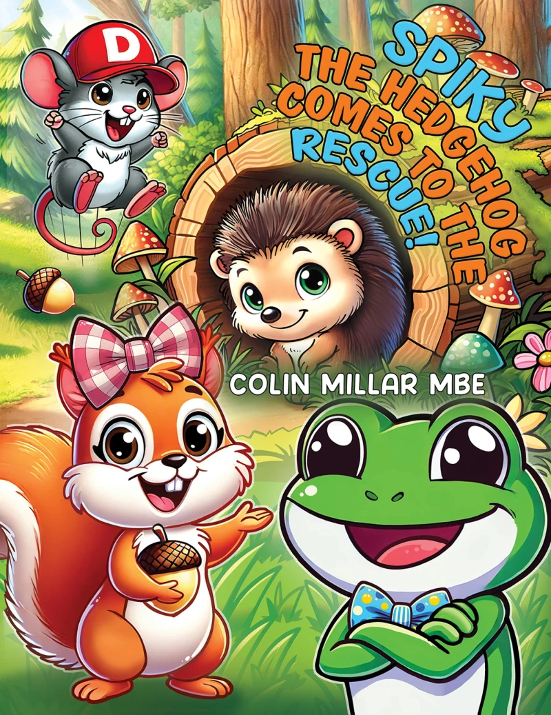 Portada: Spiky the Hedgehog Comes to the Rescue!