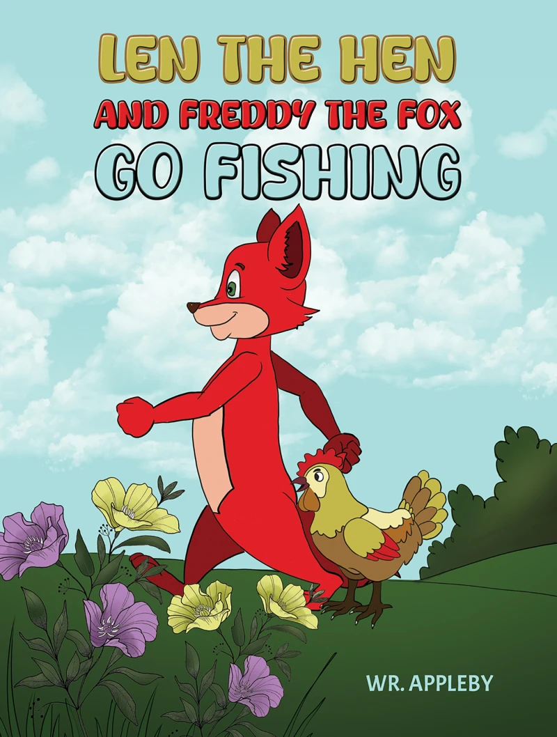 Portada: Len the Hen and Freddy the Fox Go Fishing
