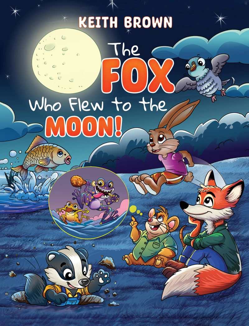 Portada: The Fox Who Flew to the Moon!