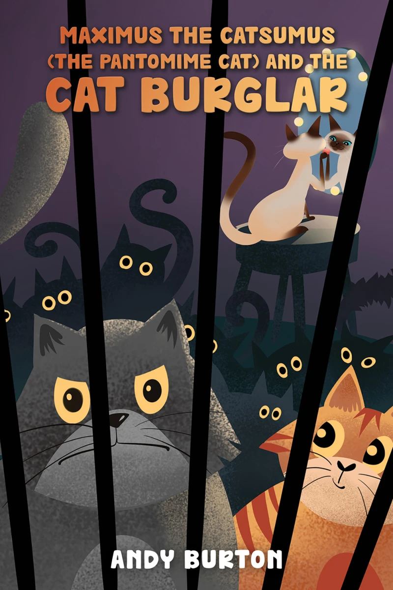 Portada: Maximus the Catsumus (The Pantomime Cat) and the Cat Burglar