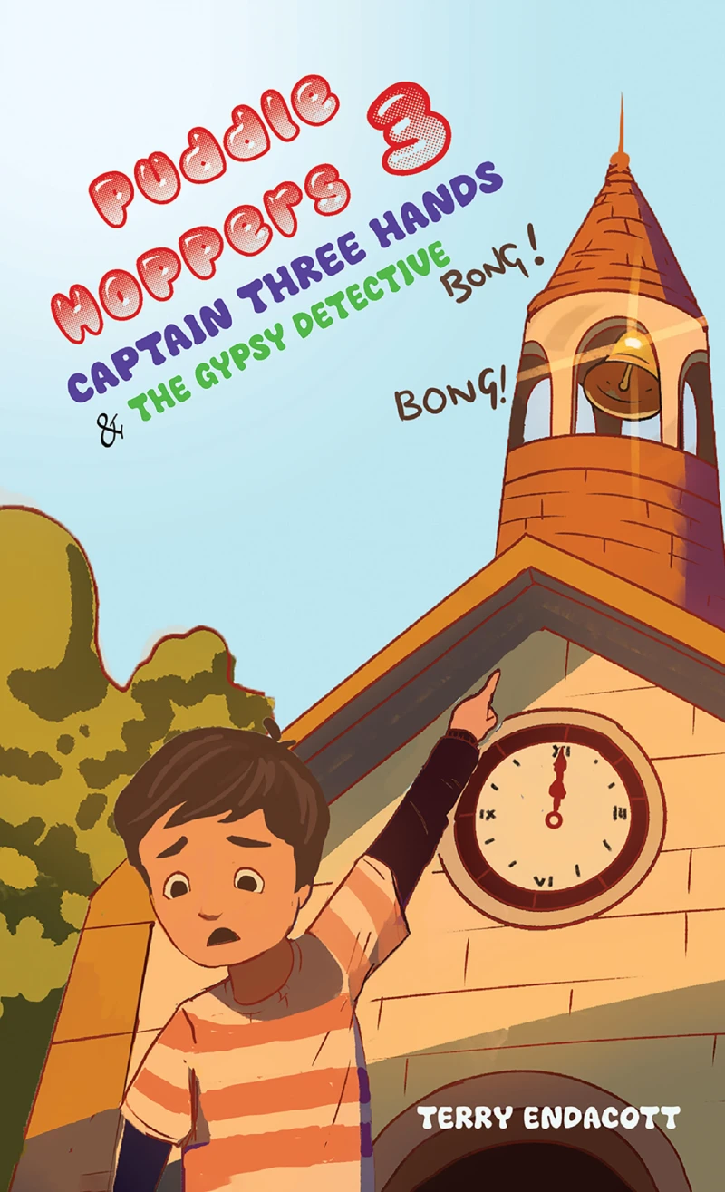 Portada: Puddlehoppers 3: Captain Three Hands and the Gypsy Detective