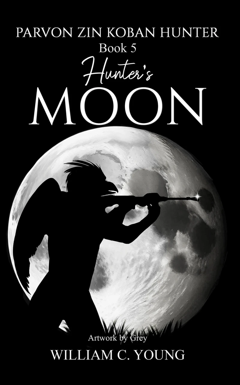 Portada: Parvon Zin Koban Hunter Book 5: Hunter's Moon