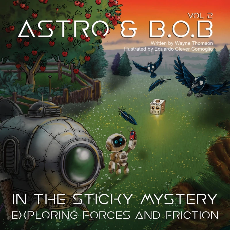 Portada: Astro & B.O.B in the Sticky Mystery