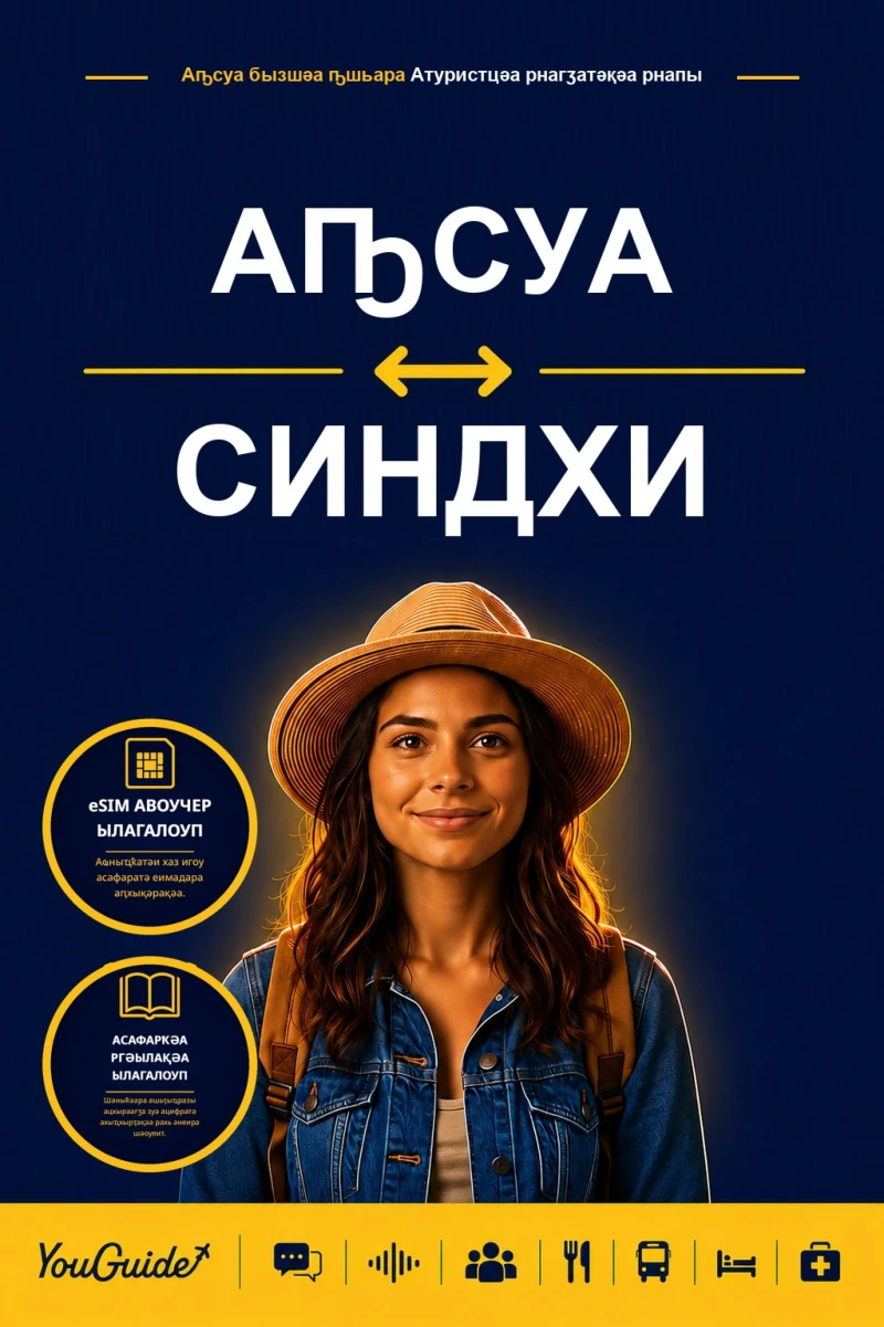 Portada: The Language Guide for Travelers - Abkhaz to Sindhi