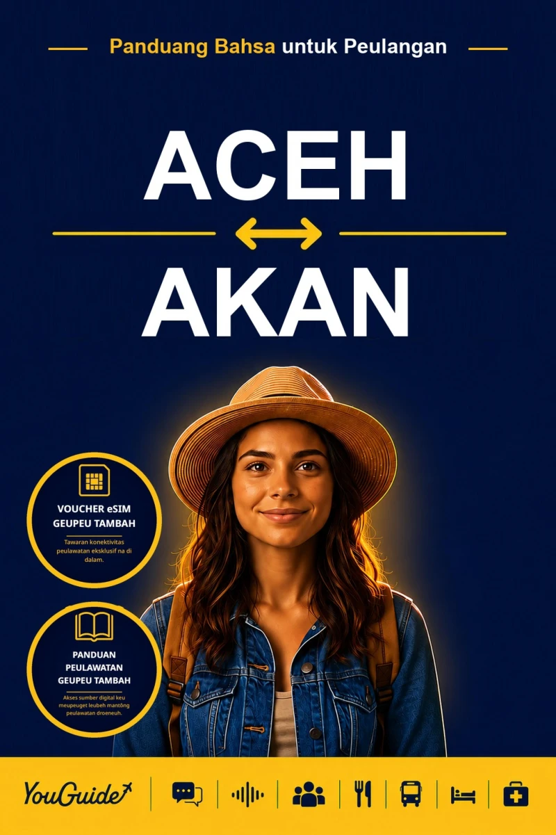 Portada: The Language Guide for Travelers - Acehnese to Akan