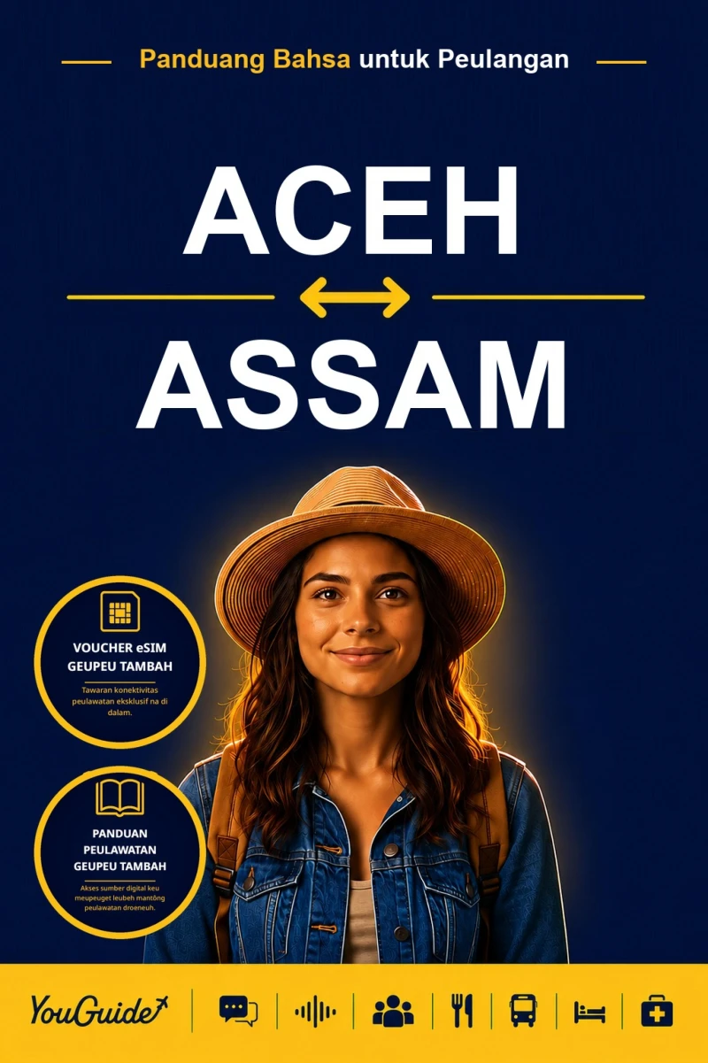 Portada: The Language Guide for Travelers - Acehnese to Assamese