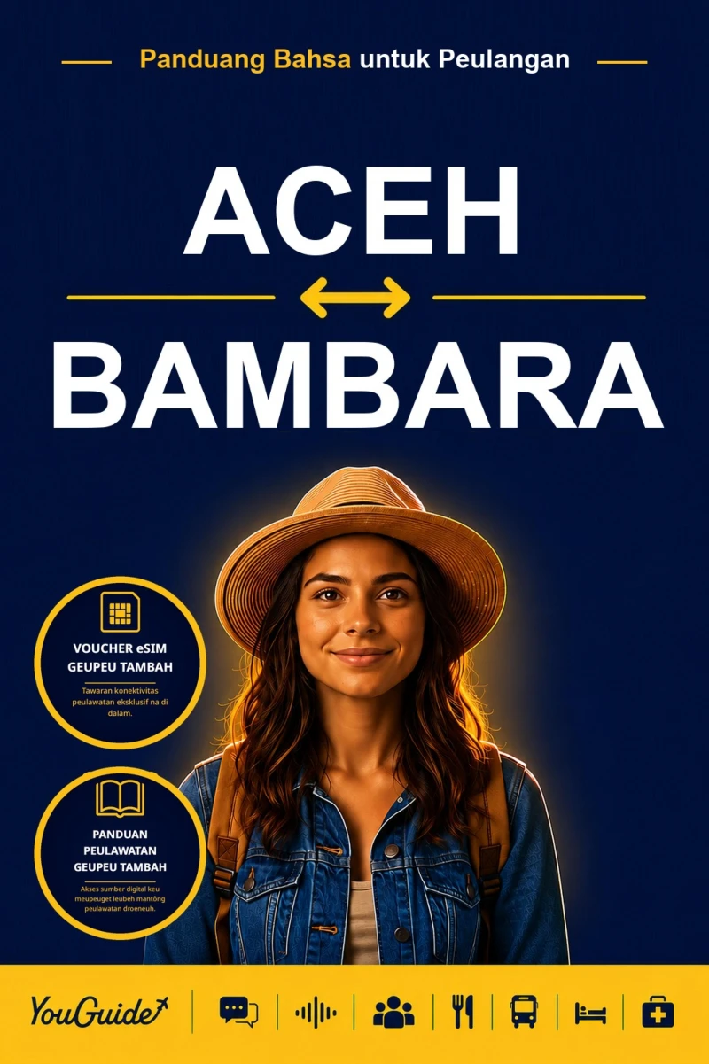 Portada: The Language Guide for Travelers - Acehnese to Bambara