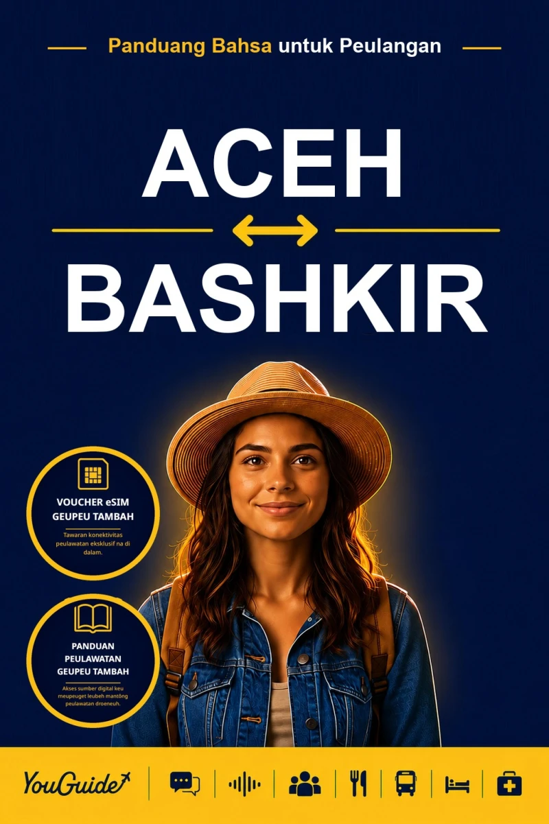 Portada: The Language Guide for Travelers - Acehnese to Bashkir