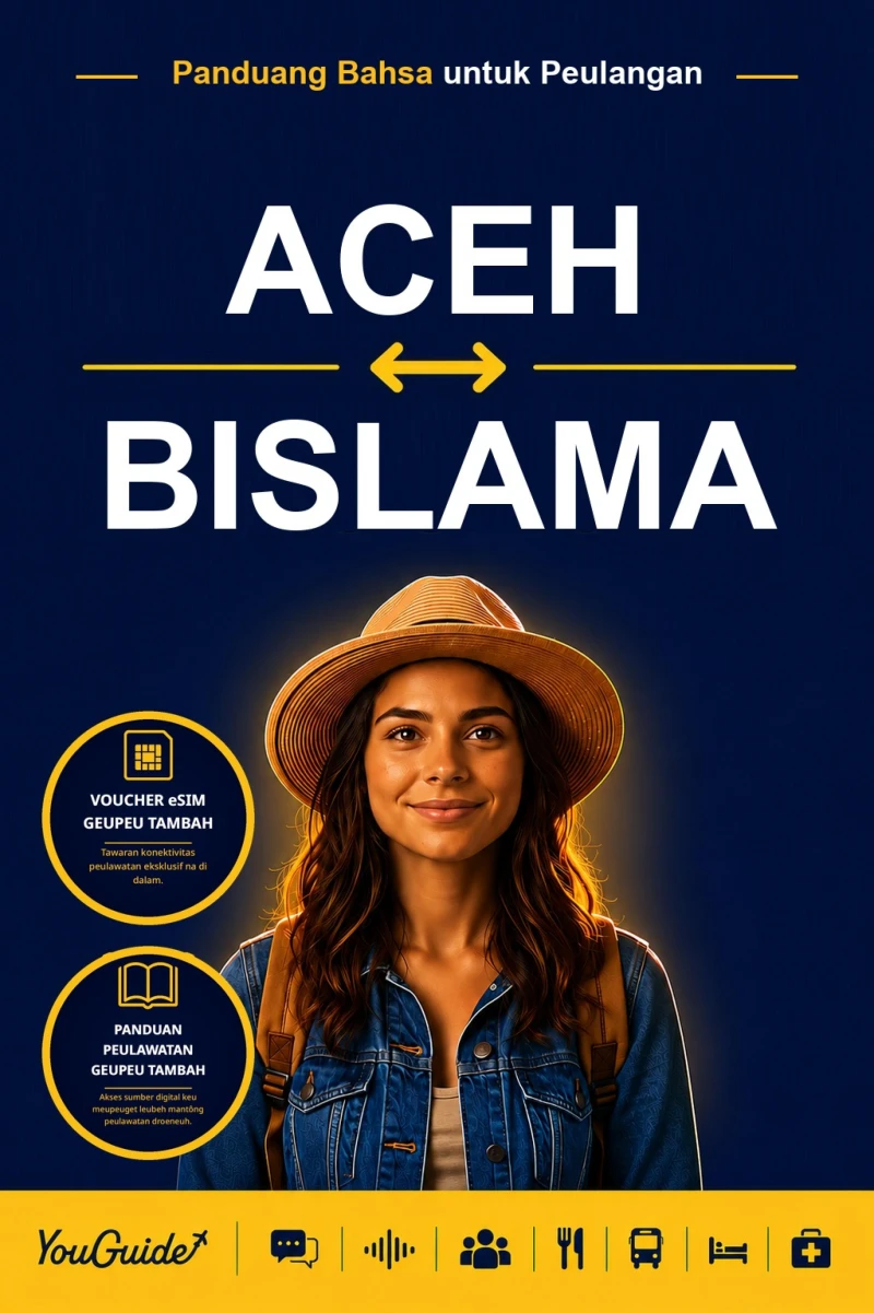 Portada: The Language Guide for Travelers - Acehnese to Bislama