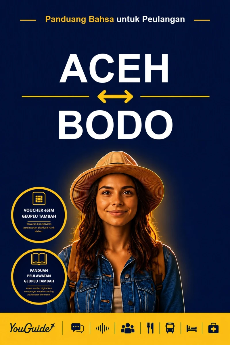 Portada: The Language Guide for Travelers - Acehnese to Bodo
