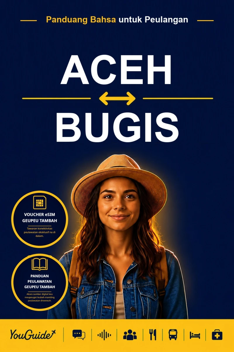 Portada: The Language Guide for Travelers - Acehnese to Buginese