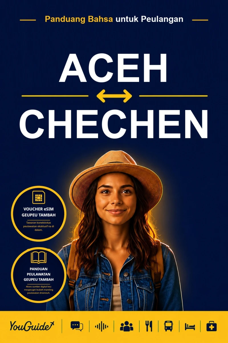 Portada: The Language Guide for Travelers - Acehnese to Chechen