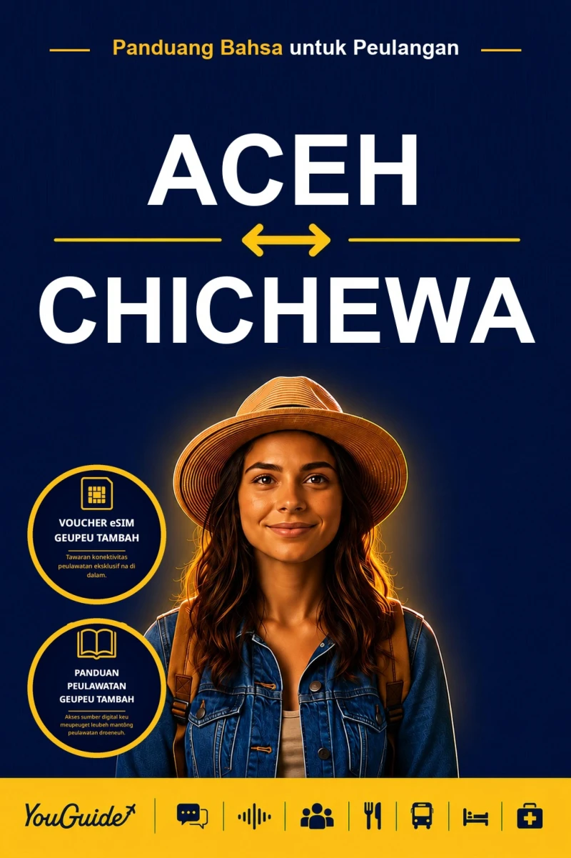 Portada: The Language Guide for Travelers - Acehnese to Chichewa