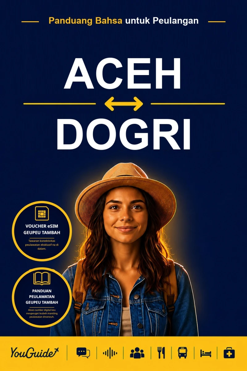 Portada: The Language Guide for Travelers - Acehnese to Dogri